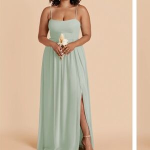 Birdy Grey August Dress - sage green chiffon